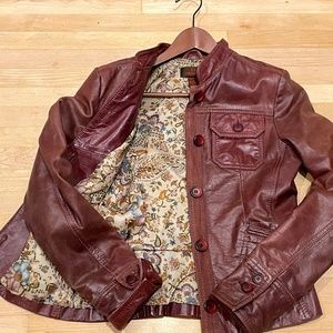 Cute Danier Casual Leather jacket